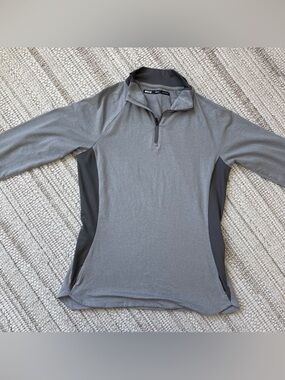REI Co-op Women Size M Base Layer Performance Shirt 1/4 Zip Stretch Pullover